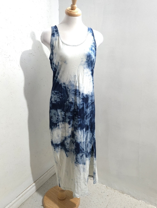 Ralph Lauren Dresses & Skirts - Polo Ralph Lauren | Tie-Dye Blue & White Sleeveless Maxi Dress
